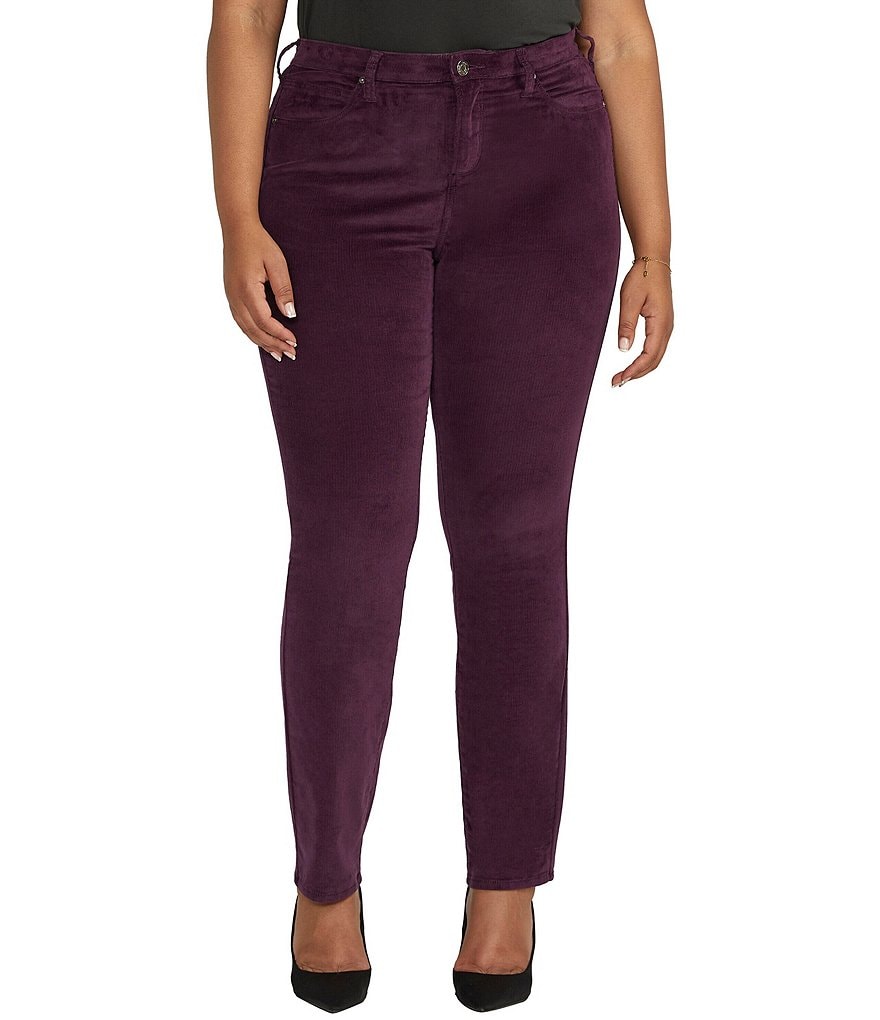 Jag Jeans Plus Size Ruby Mid Rise Straight Leg Jeans