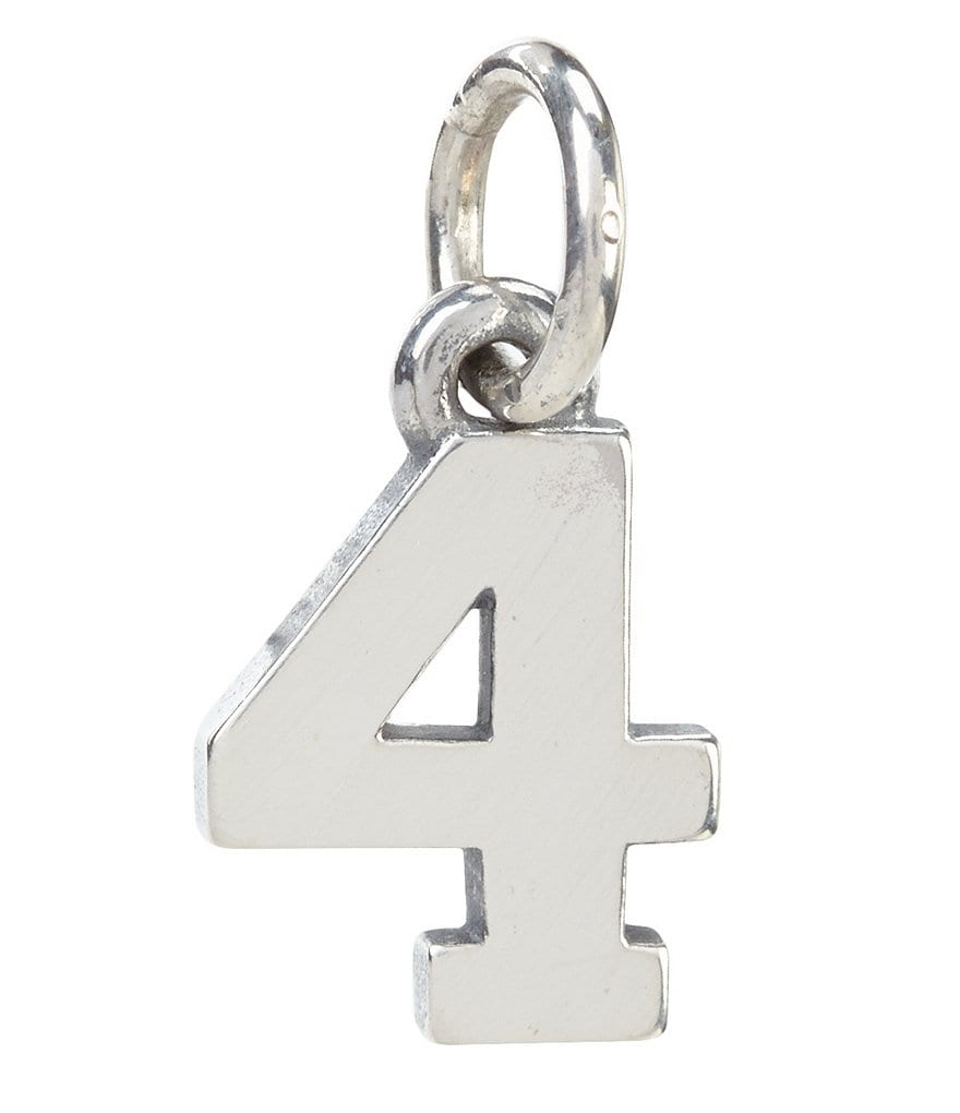 James avery number on sale pendants