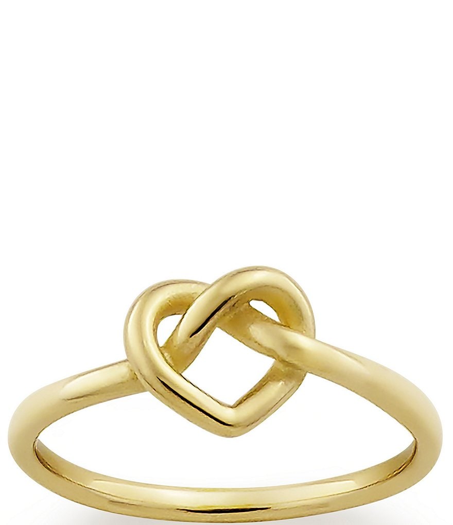 Ring store knot gold