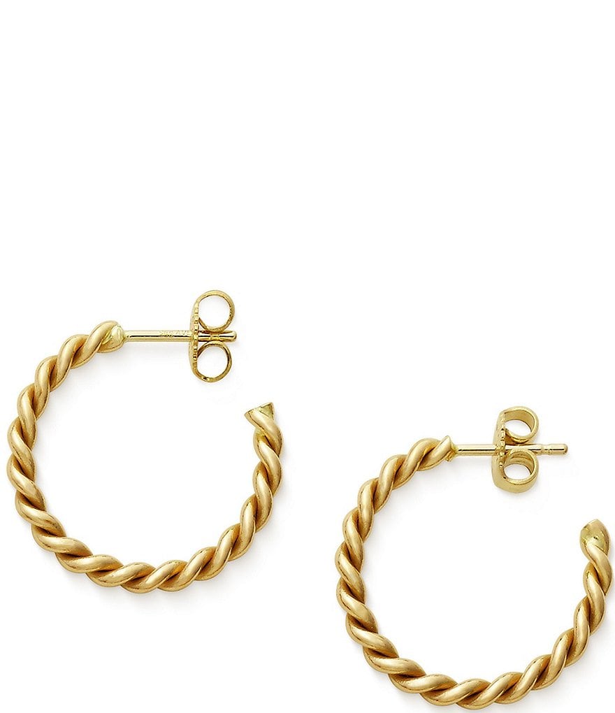 Twisted wire earrings hotsell