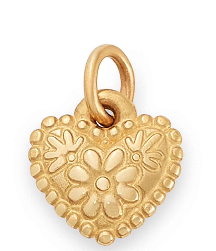 Heart of Gold Charm  HART Custom Charm Jewelry