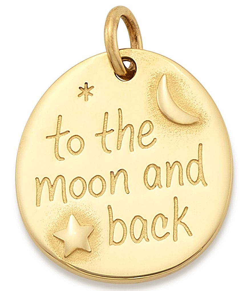 James Avery 14K Gold To the Moon and Back Charm | Dillard's