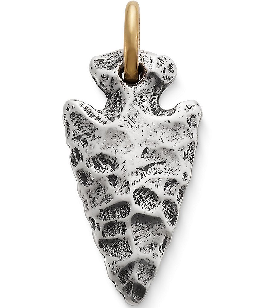 James Avery Arrowhead Sterling Silver and Bronze Pendant Dillard's