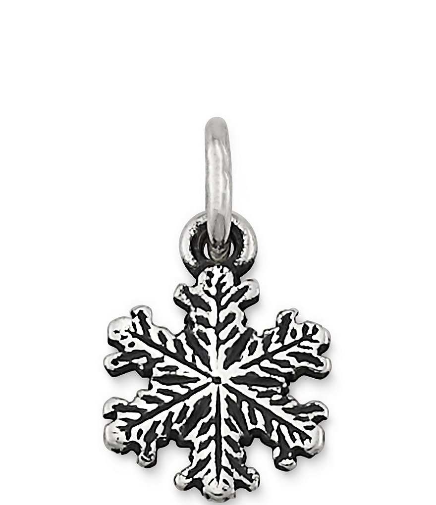 James Avery Dutch Snowflake Charm - Sterling Silver