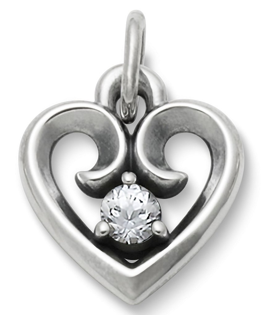 Retired James Avery Tender hot Heart Mother & Child Pendant/Brooch IOB