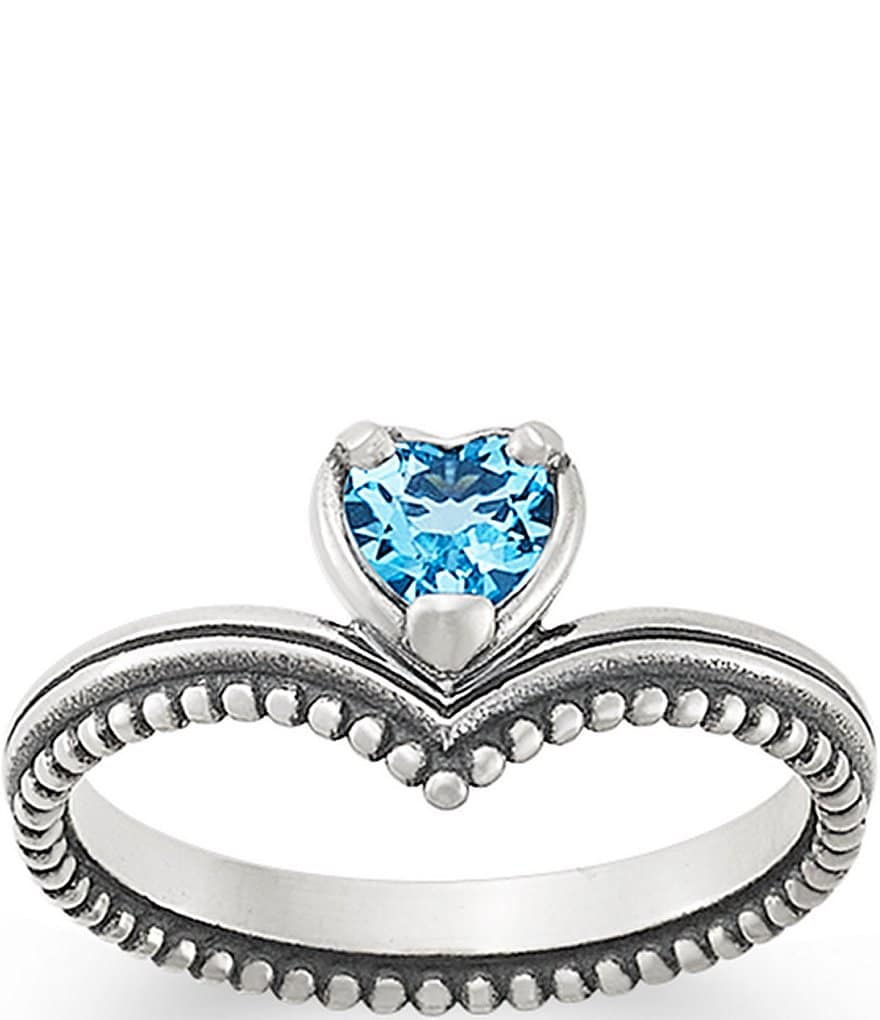 Marjan top gemstone ring James Avery