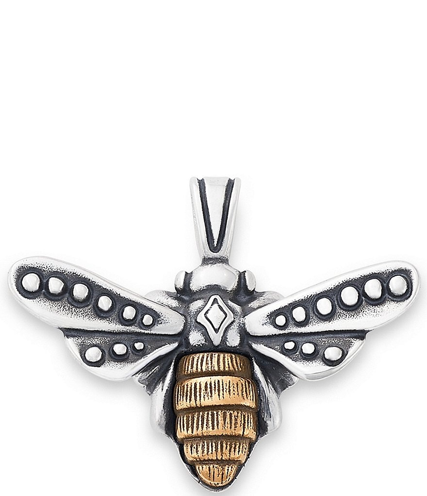 James Avery Queen Bee Charm - Silver/Bronze
