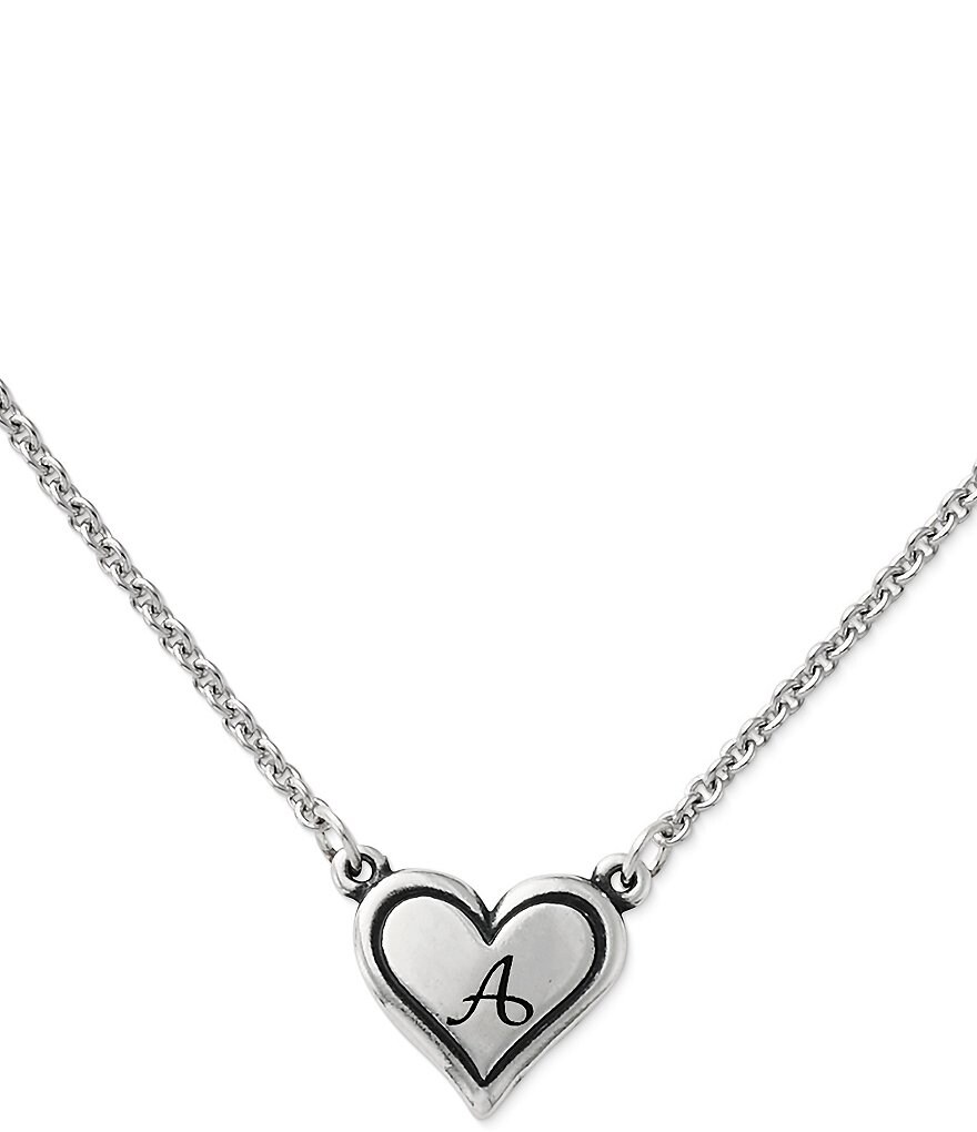 James AveryShort Delicate Heart Initial Necklace