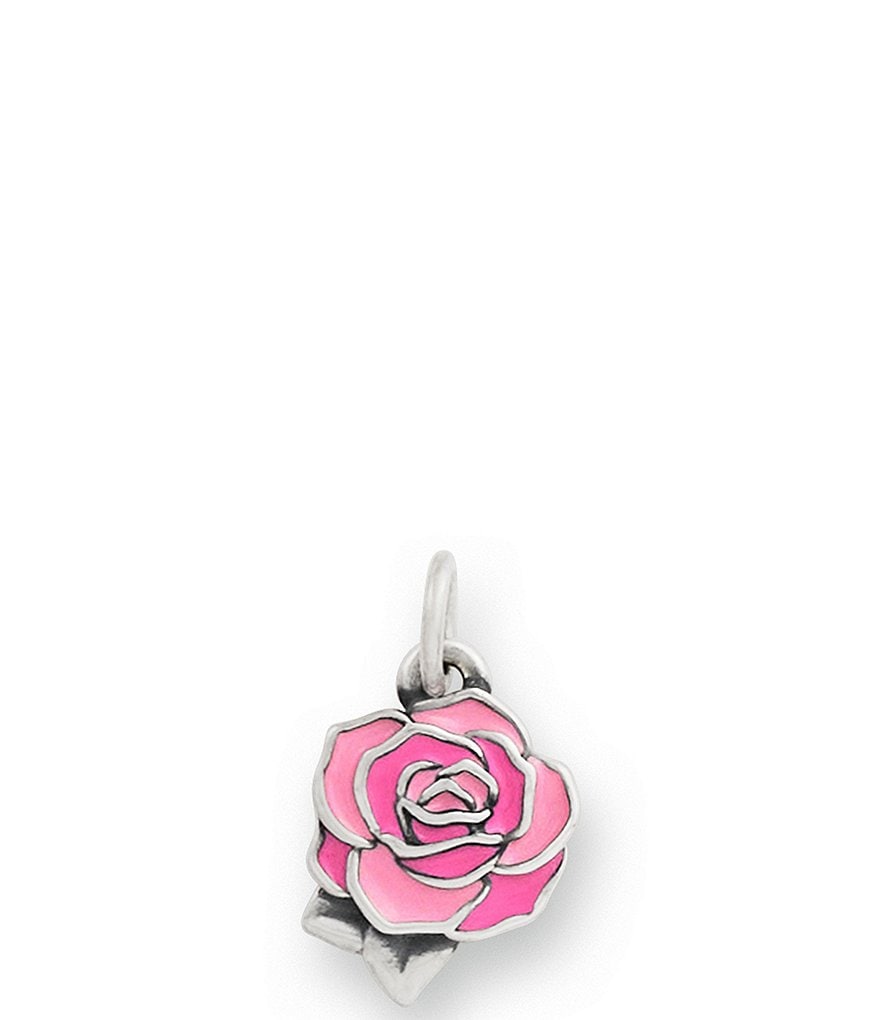 小物 KEENAKDINTENSE Not heavy rose charm James Avery Enamel Consuela Rose Charm | Dillard's