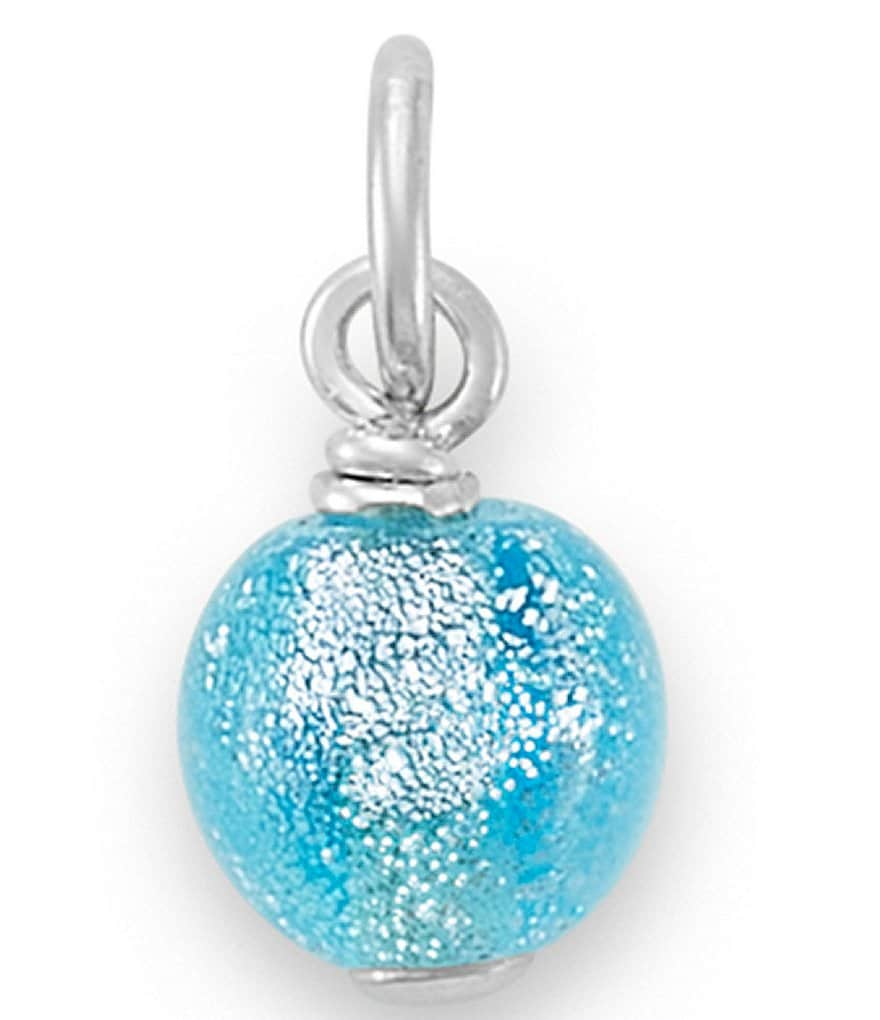 James avery mariposa glass bead sold Charm