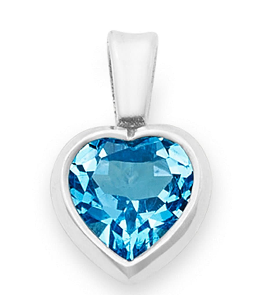 Glitzy Heart Gemstone Pendant | Amazing Heart Pendants | CaratLane