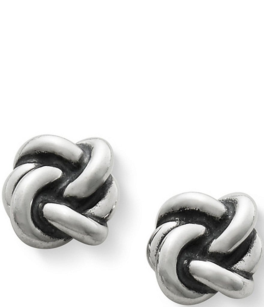 james avery heart knot earrings