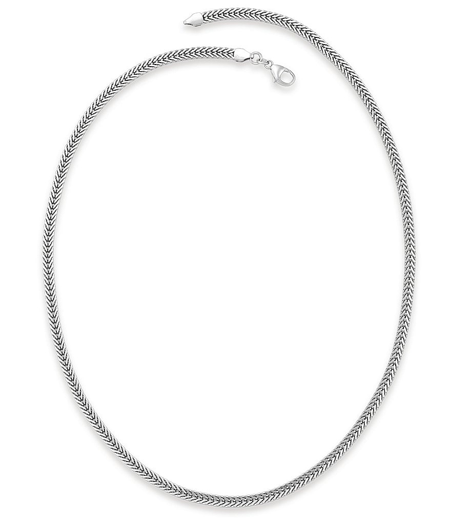 James Avery Rectangle Foxtail Chain Necklace | Dillard's