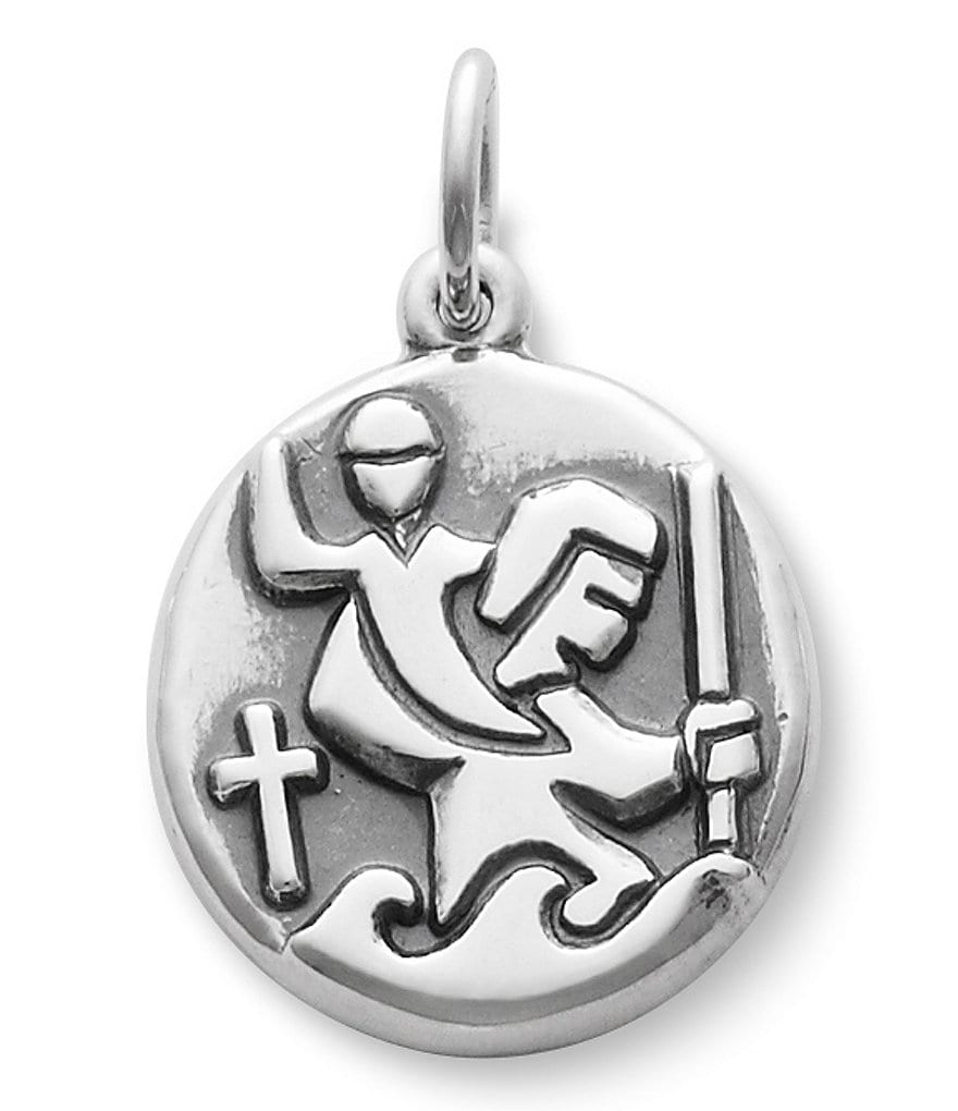 James Avery St Christopher Pendant retailer 925