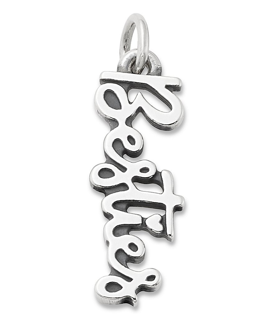 James Avery Two Boys Sterling deals Silver Charm