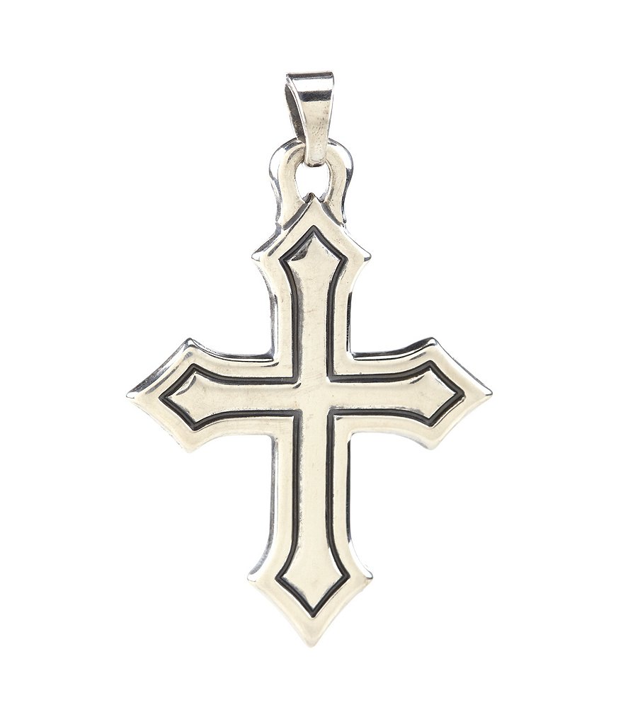 James Avery Sterling Silver Rememberace buy Cross Pendant Necklace