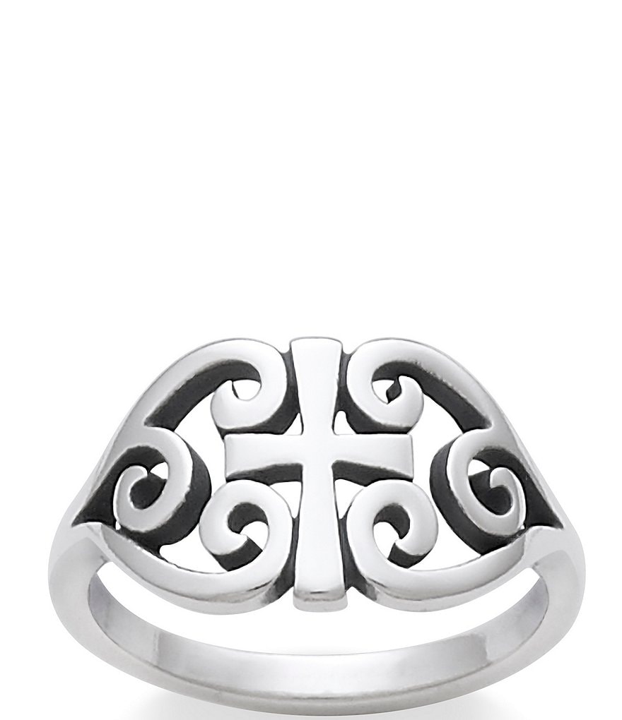 James avery store heart cross ring