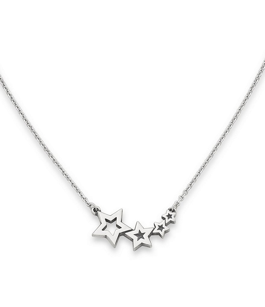 James avery collar newest hook necklace and floating star pendant