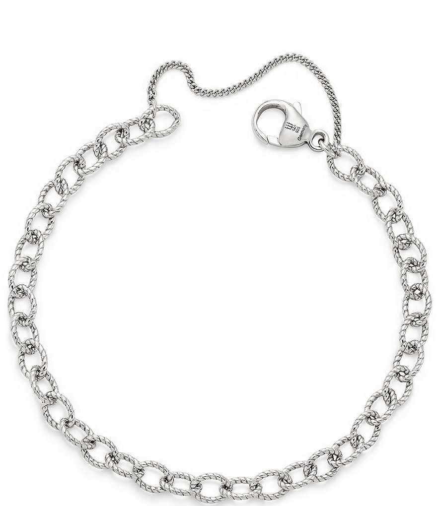 James Avery Twisted Wire Cable Link Charm Bracelet | Dillard's
