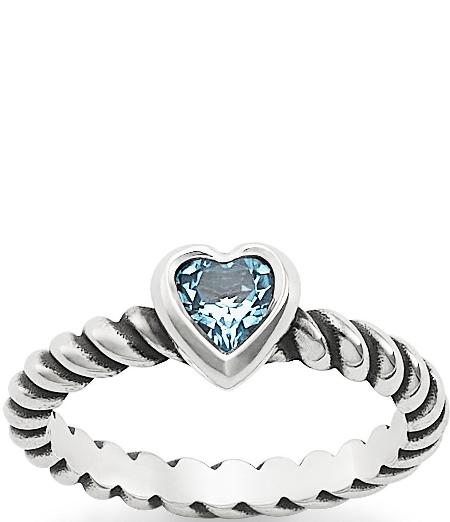 Pandora twisted deals heart ring