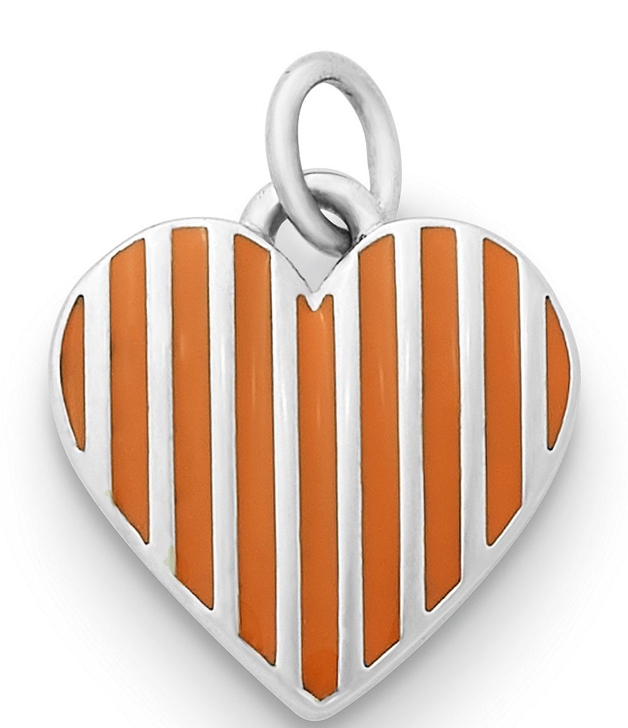 James Avery Heart with 2024 Charm