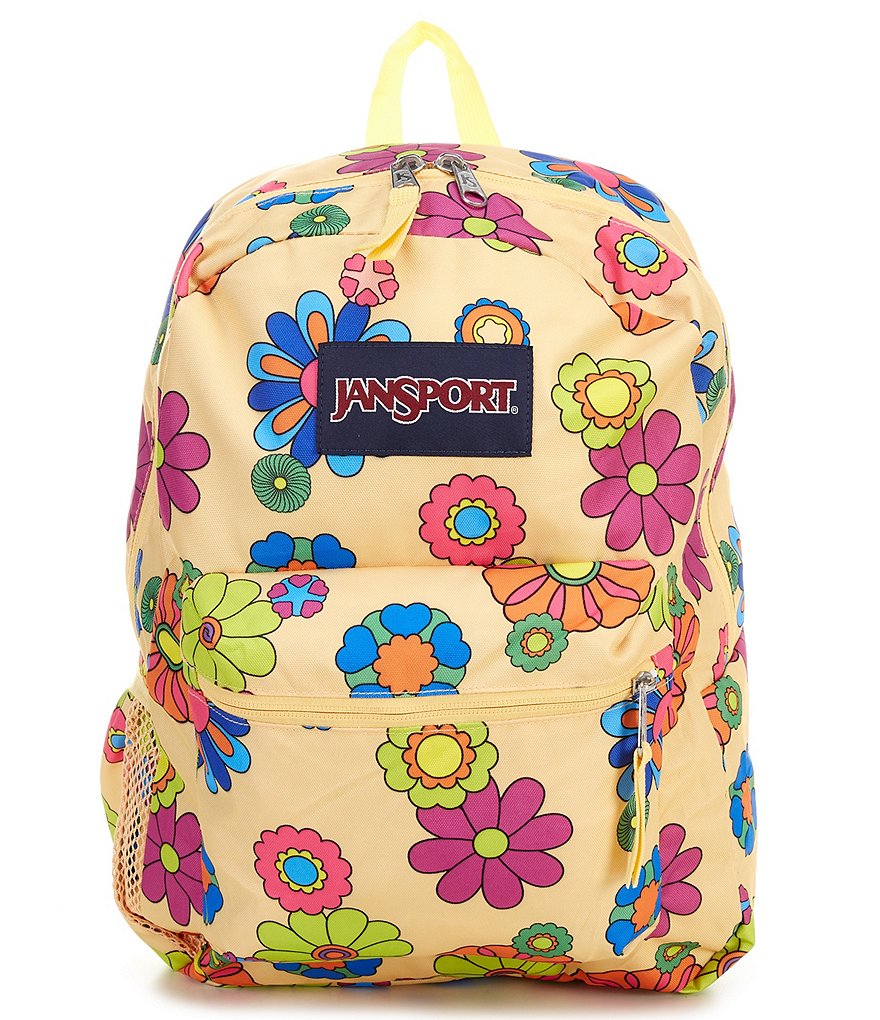 Jansport Cross Town Flower Backpack Dillard s