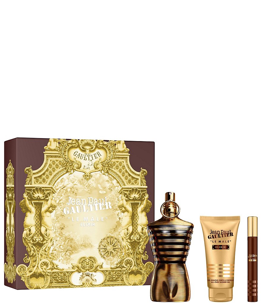 Jean Paul Gaultier Le Male Elixir Men's 3-Piece Gift Set Dillard's