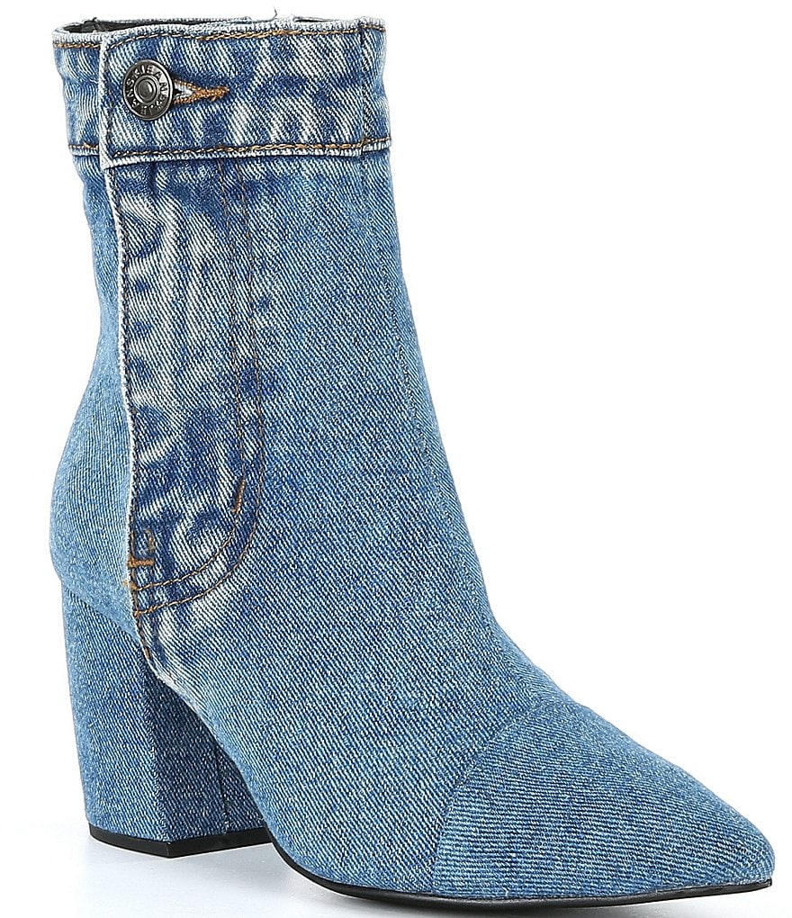 Jeffrey Campbell Finite Denim Booties Dillard s