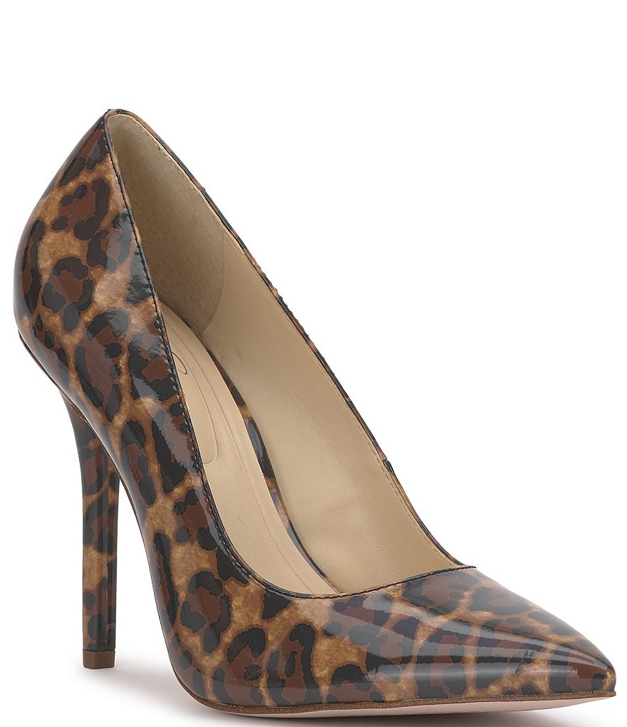 Jessica Simpson Levila Leopard Print Stiletto Pumps | Dillard's