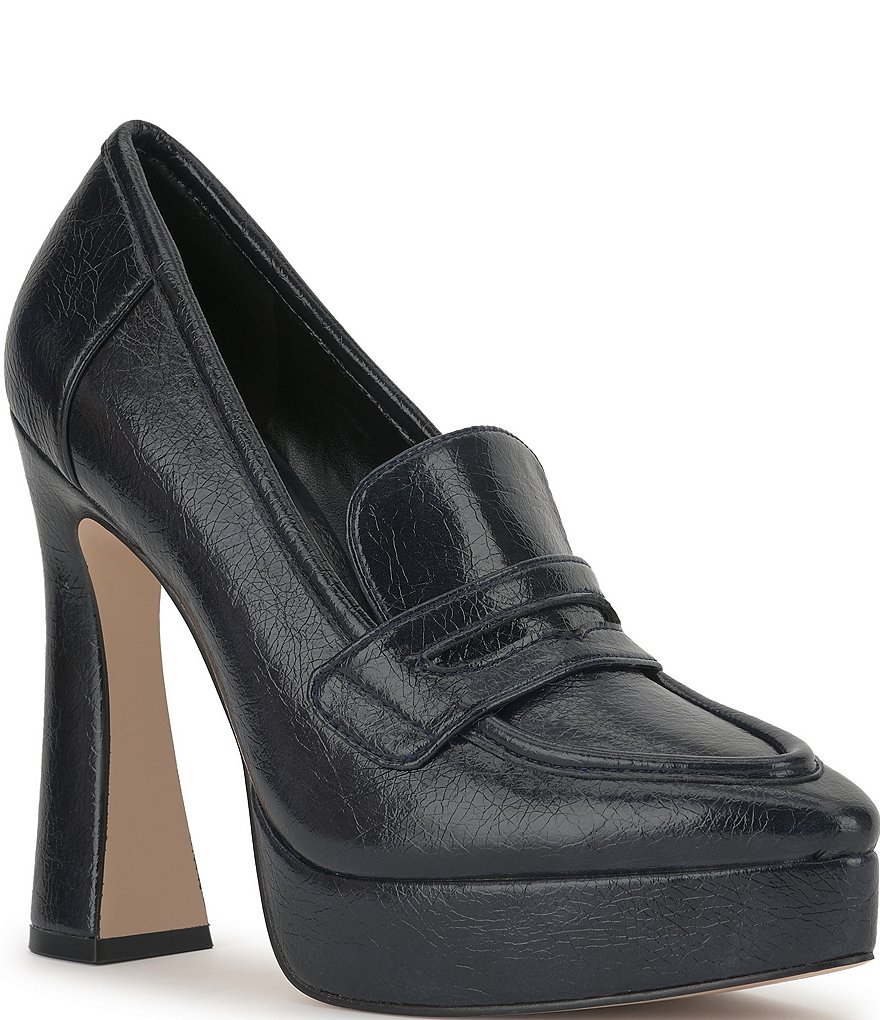Jessica Simpson Nanelie Block Heel Platform Loafer Pumps | Dillard's