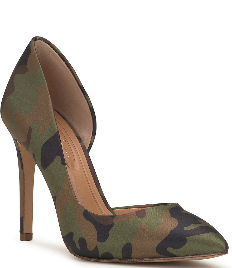 Jessica Simpson Prizma8 Camo Print d Orsay Pumps Dillard s