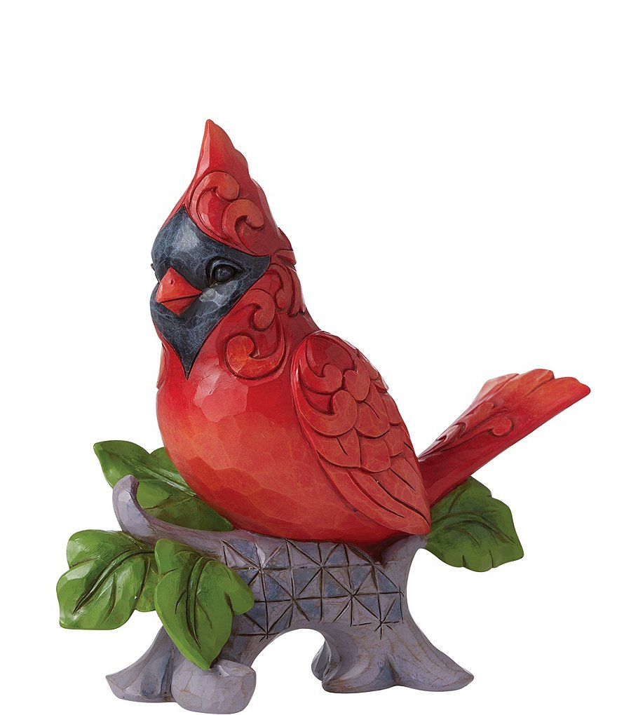 Jim Shore Heartwood Creek Collection Cardinal On Branch Figurine ...