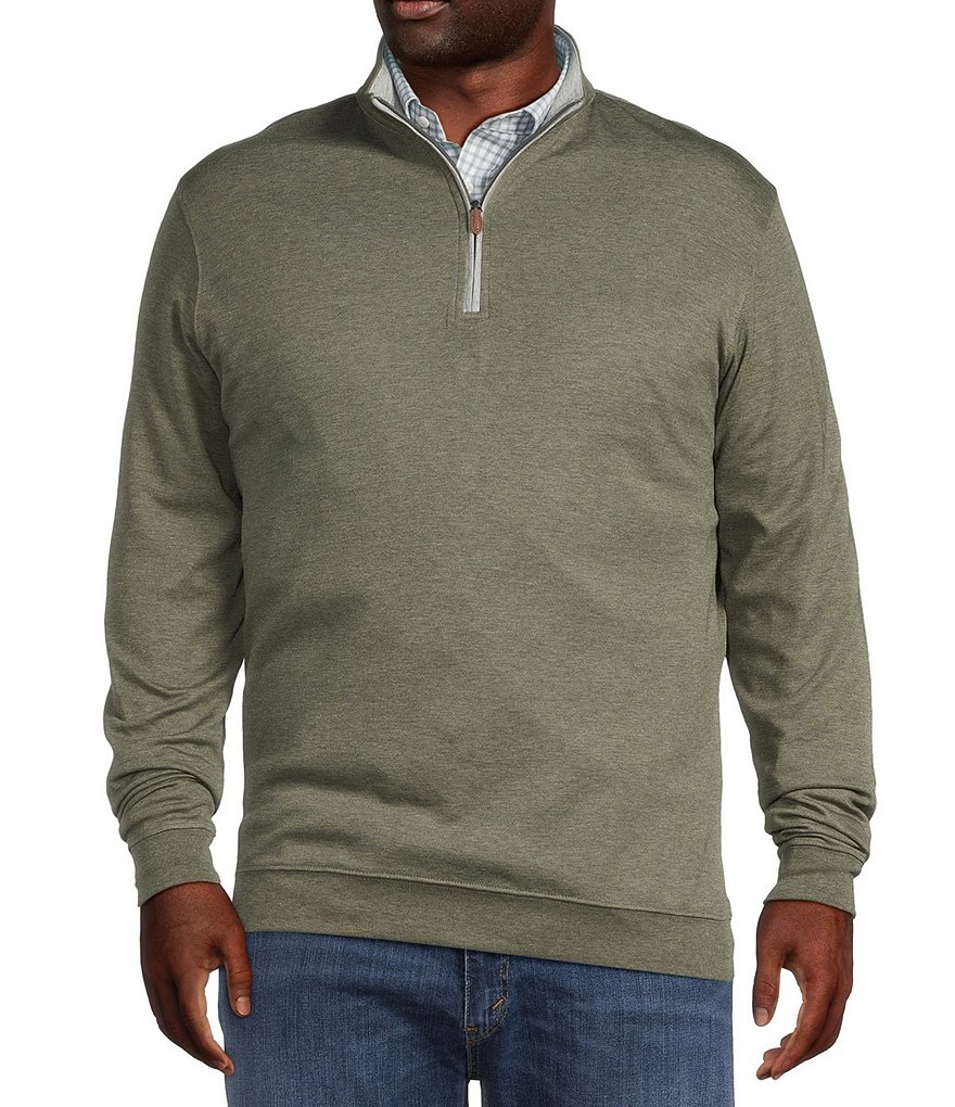 Johnnie-O Big & Tall Sully Quarter-Zip Pullover | Dillard's
