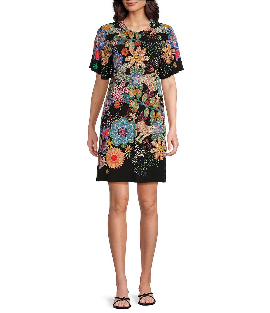 Johnny Was Nylah Zip Up Tunic - OG Leopard - Accessorize In