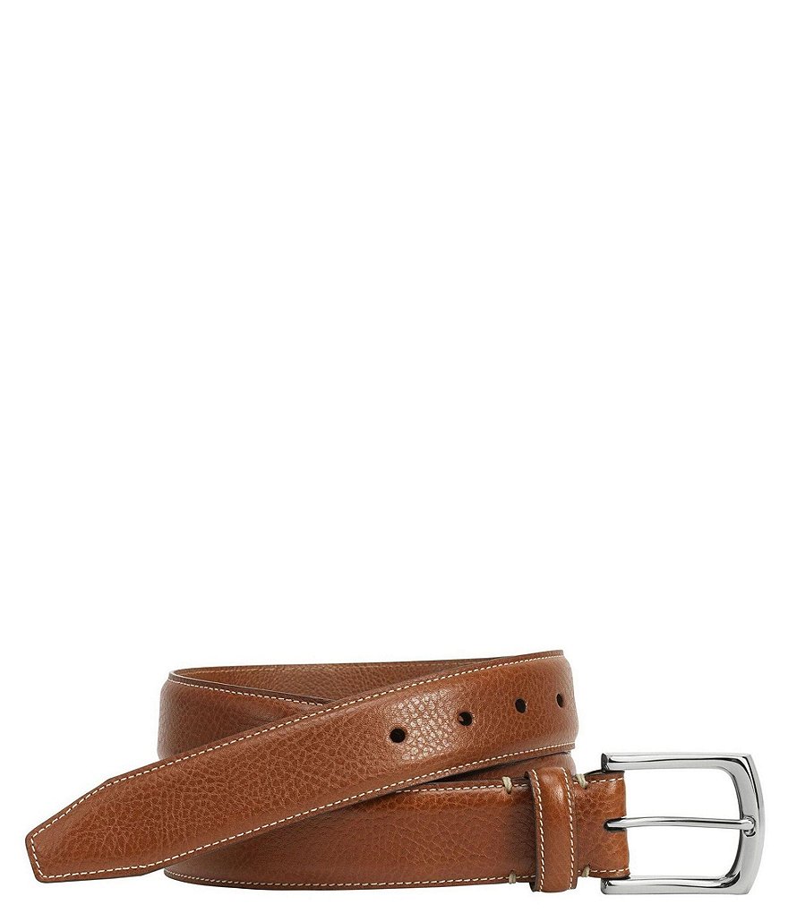 (取寄) ジョンストン&マーフィー メンズ トップスティッチ ベルト Johnston & Murphy men Johnston & Murphy Topstitch Belt Tan Johnston & Murphy Men's Topstitch Belt | Dillard's