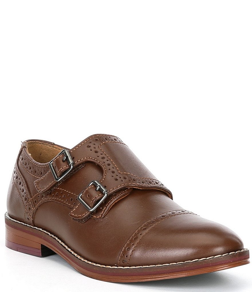 Johnston and murphy discount double monk strap