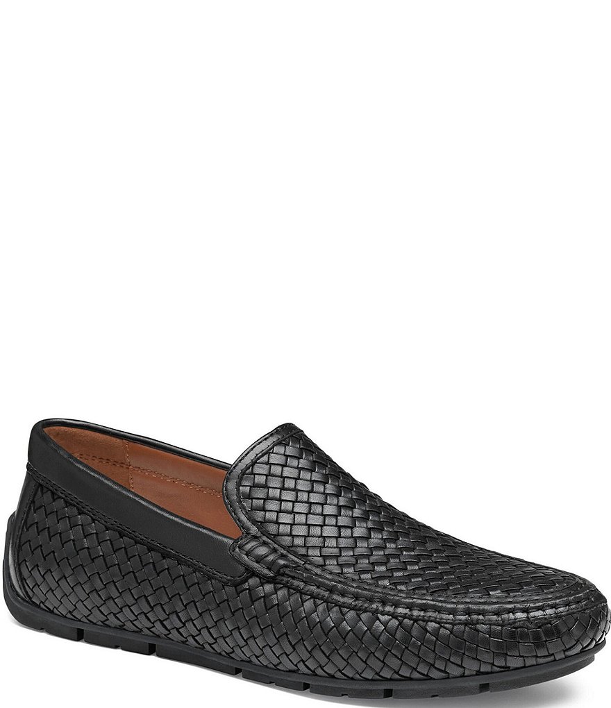 Johnston & Murphy Trevitt Woven Venetian Leather Loafers Men\'s Size 11.5 Johnston Murphy Men main image 2