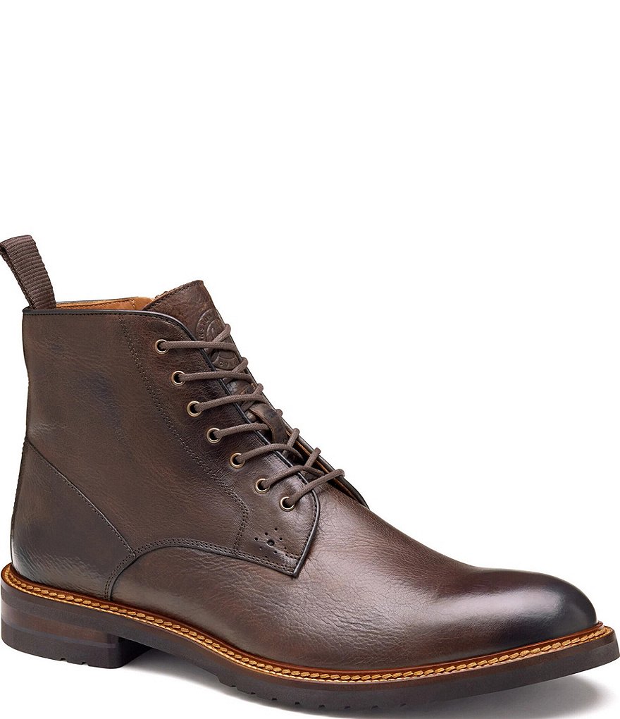 Johnston & Murphy Collection Men's Hartford Leather Plain Toe