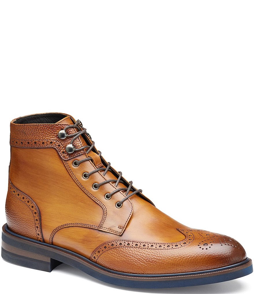 Johnston and murphy shops wingtip boots