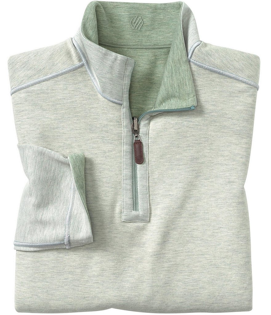Johnston & Murphy Icon Reversible Quarter-Zip Pullover | Dillard's