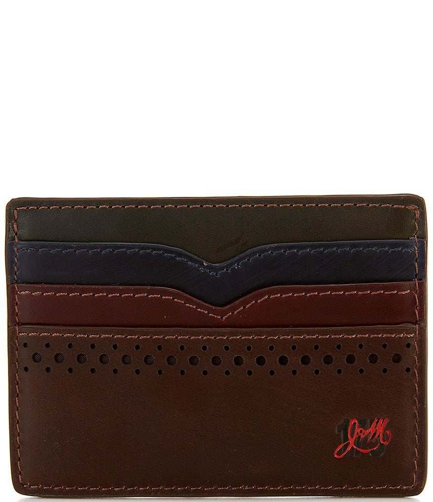 Johnston & Murphy Men's 175th Colorblocked Weekender Wallet