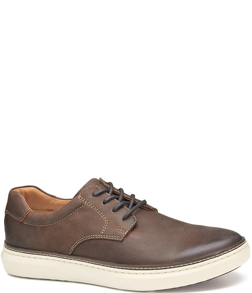 Johnston & Murphy Men's McGuffey 2 Leather Plain Toe Oxfords