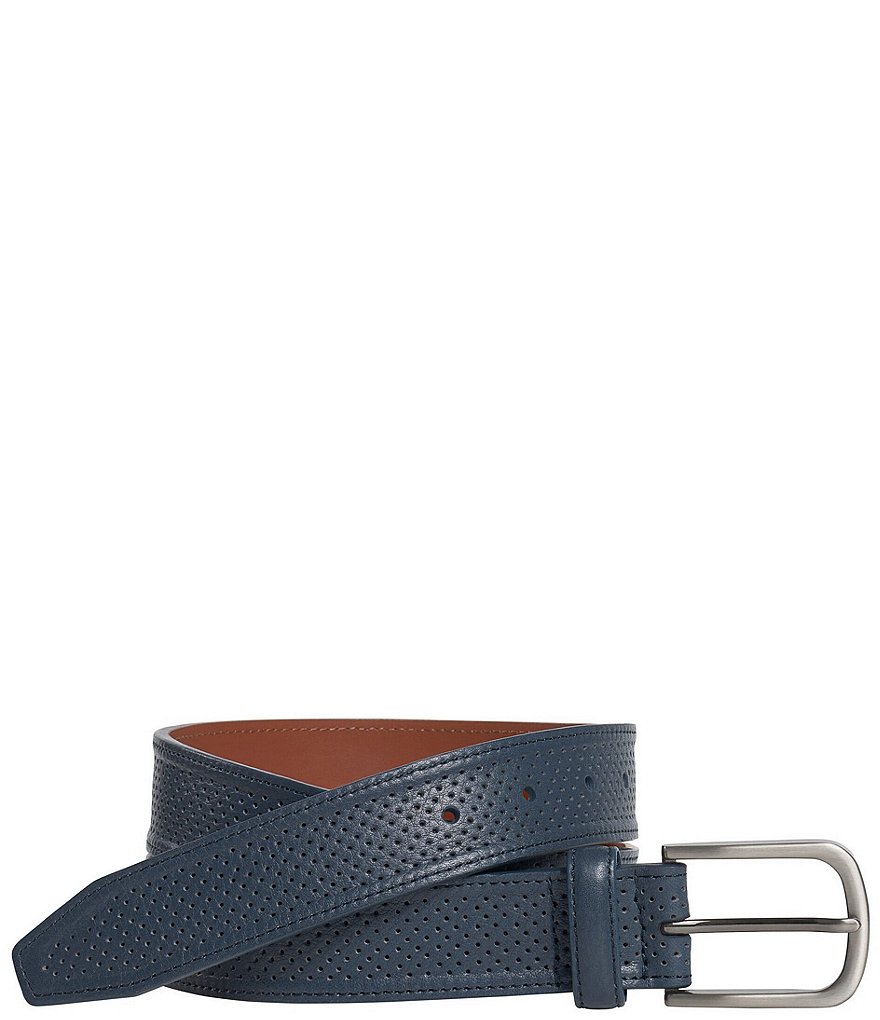 Johnston & Murphy Men's Genuine Leather Dress Belt - 1" Width, Black, Size 36 - View #11