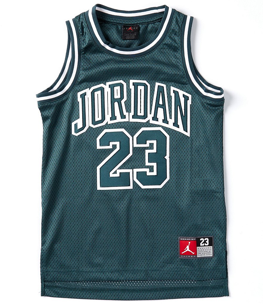 Jordan Big Boys 8 20 Jordan 23 Champ Mesh Basketball Jersey