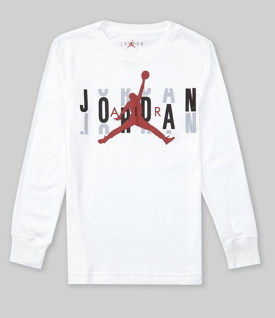 Jordan Big Boys 8-20 Short-Sleeve Dri-FIT Vertical Jordan Shift Graphic  T-Shirt | Dillard's