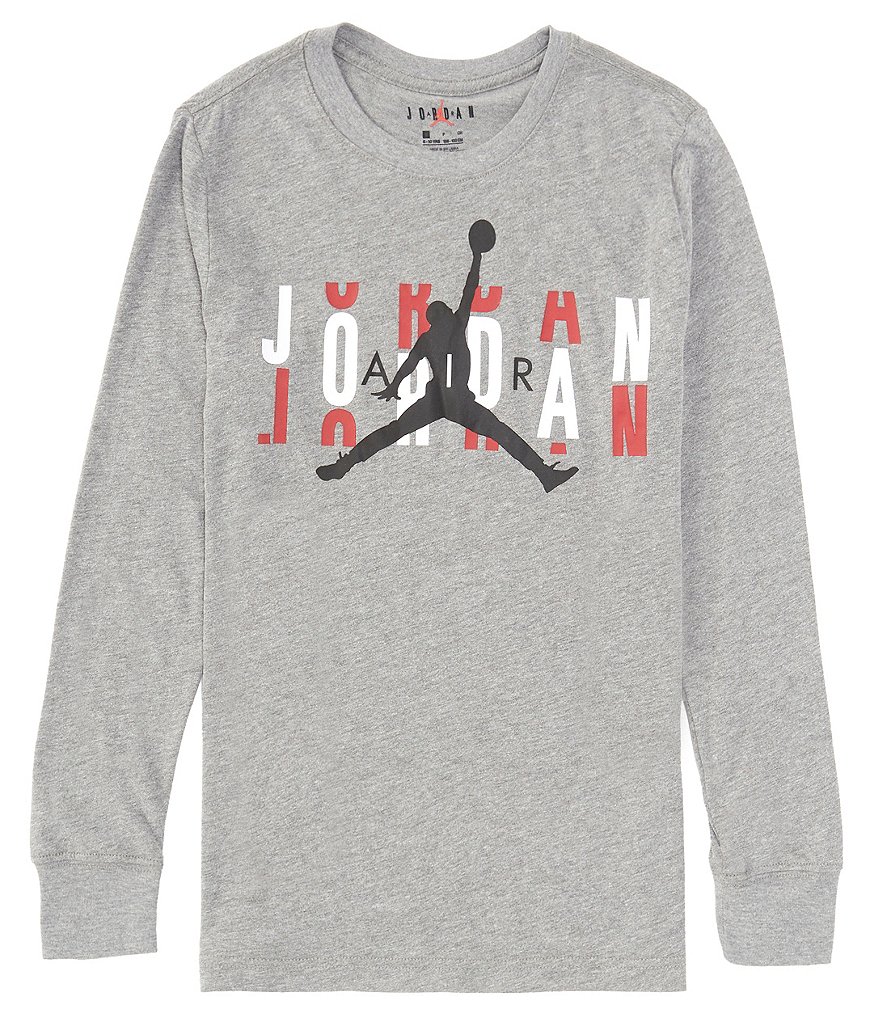 Jordan Big Boys 8-20 Short-Sleeve Dri-FIT Vertical Jordan Shift Graphic  T-Shirt | Dillard's