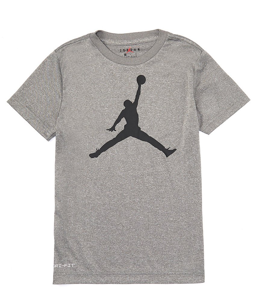 Jordan Big Boys 8-20 Short Sleeve Jumpman Logo T-shirt 