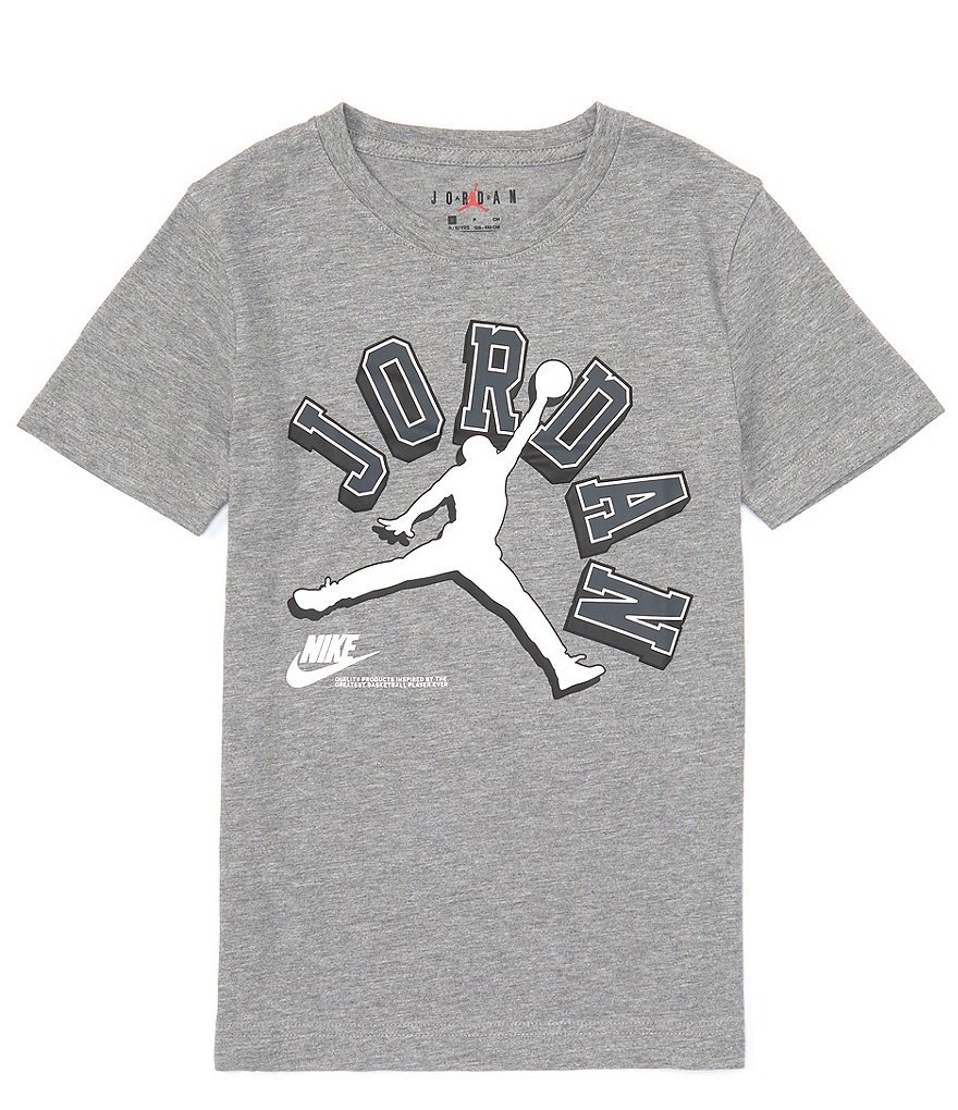 Jordan Big Boys 8-20 Short Sleeve Varsity Jumpman T-Shirt | Dillard's