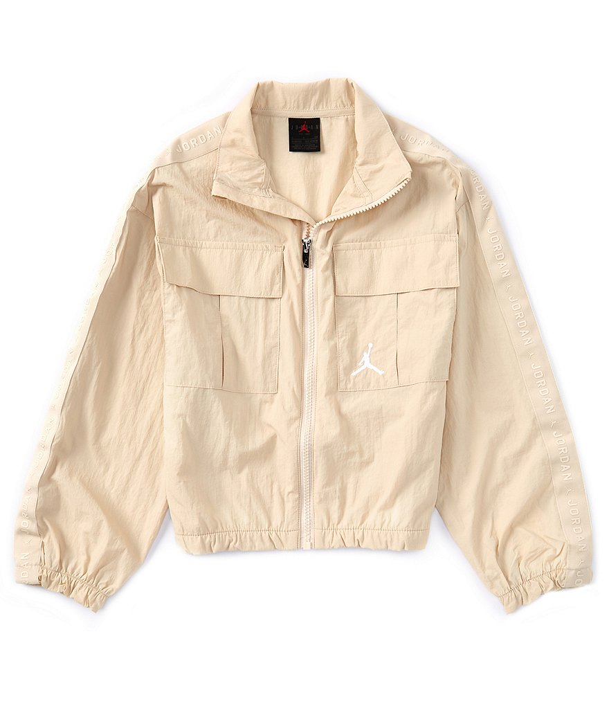Jordan Big Girls 7-16 Jumpman Woven Taping Jacket | Dillard's