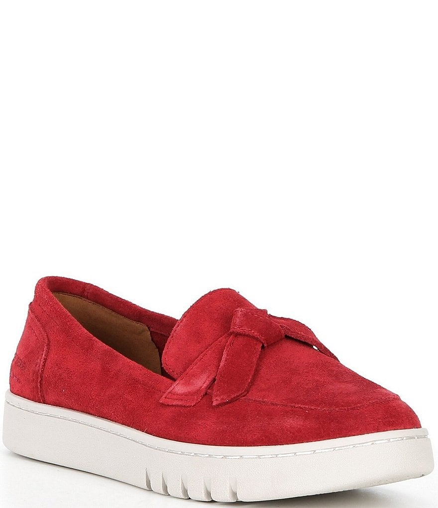 gingersnaps ブルゾン mainstory sissel edelbo Josef Seibel Jessie 08 Suede Bow Loafers | Dillard's